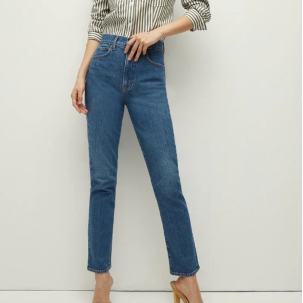 Veronica Beard Slim Straight Jeans